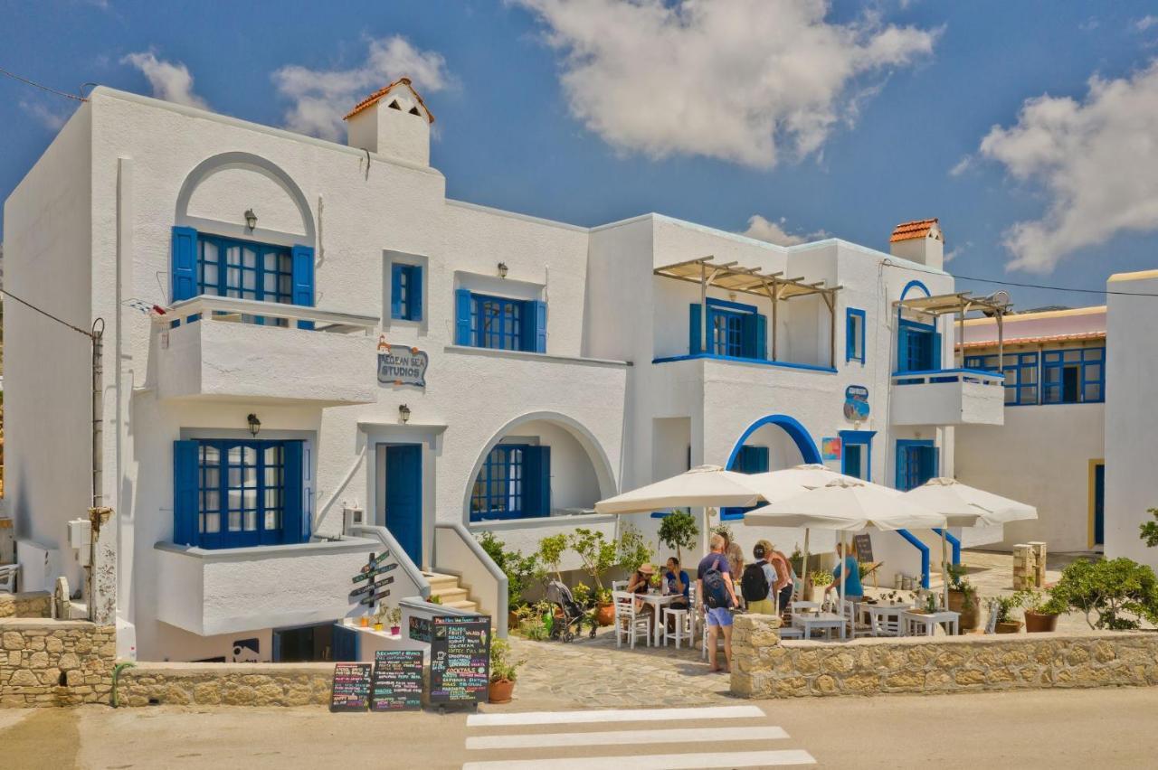 Ferienwohnung Aegean Sea Lefkos  Exterior foto